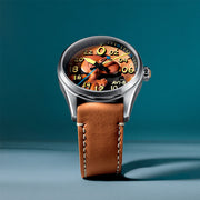 AVI-8 Peanuts Snoopy Flying Ace 24 LE Watch in Burnt Orange #AV-4150-02