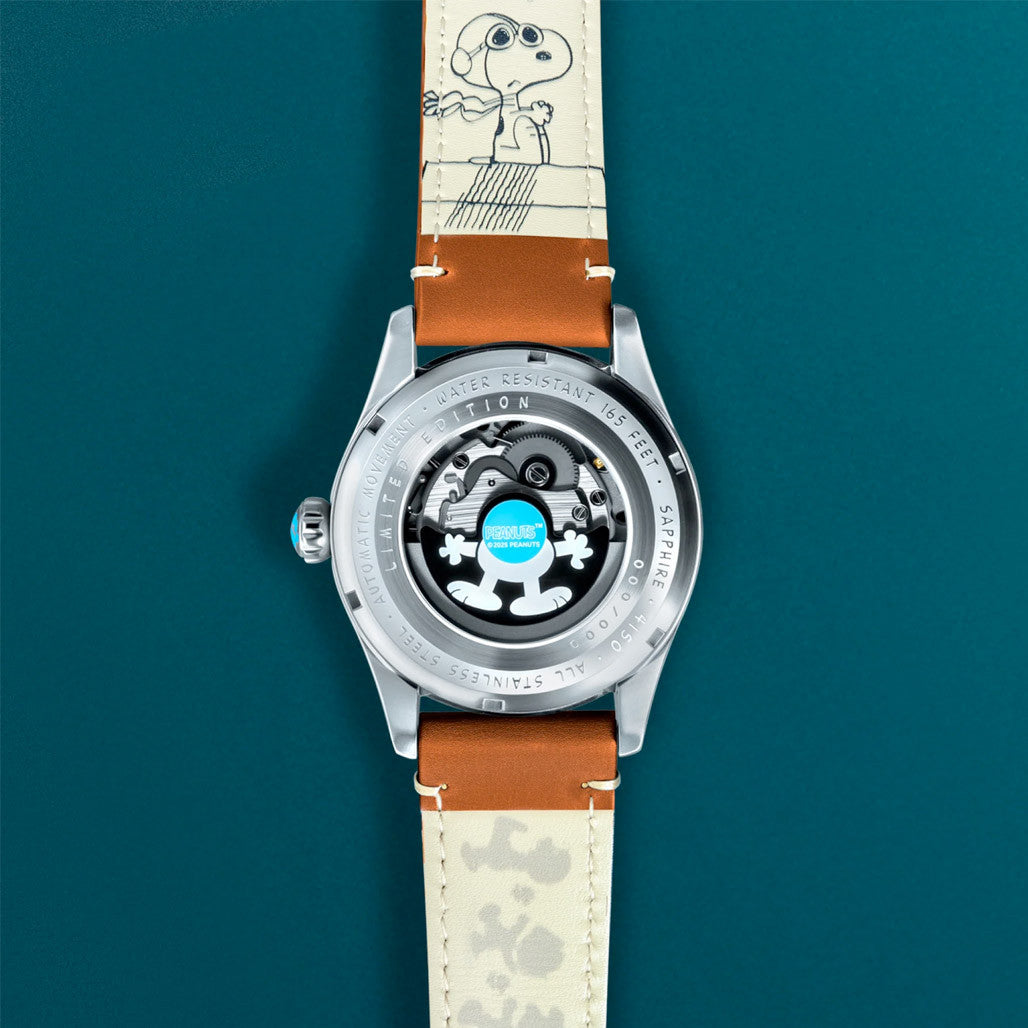 AVI-8 Peanuts Snoopy Flying Ace 24 LE Watch in Burnt Orange #AV