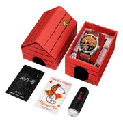 AVI-8 Peanuts Snoopy Flying Ace 24 LE Watch in Burnt Orange #AV-4150-02