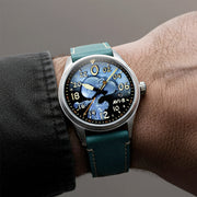 AVI-8 Peanuts Snoopy Flying Ace 24 LE Watch in Azure Blue #AV-4150-03