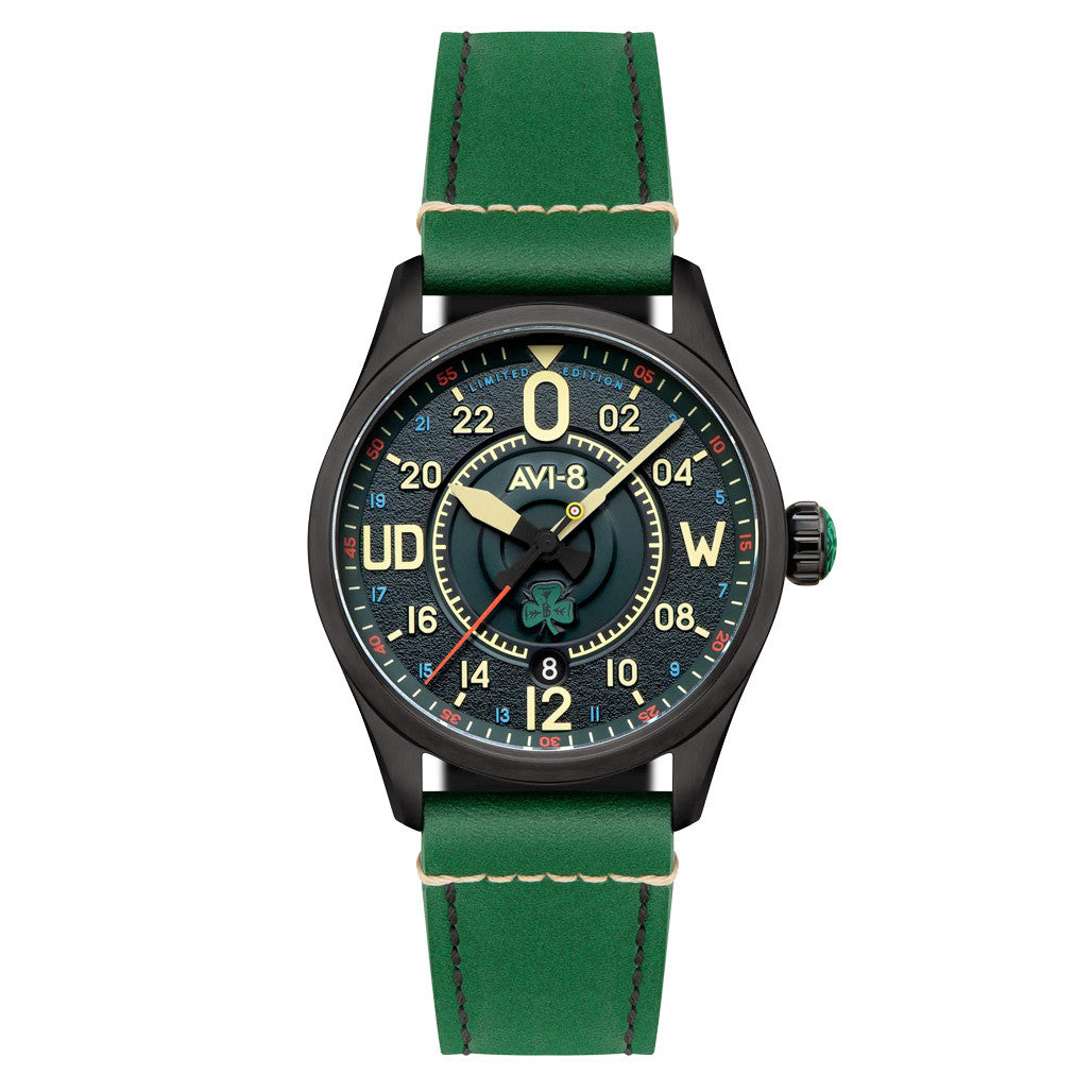 AVI-8 Spitfire Smith 24 Hour Automatic Paddy LE Watch #AV-4154-01