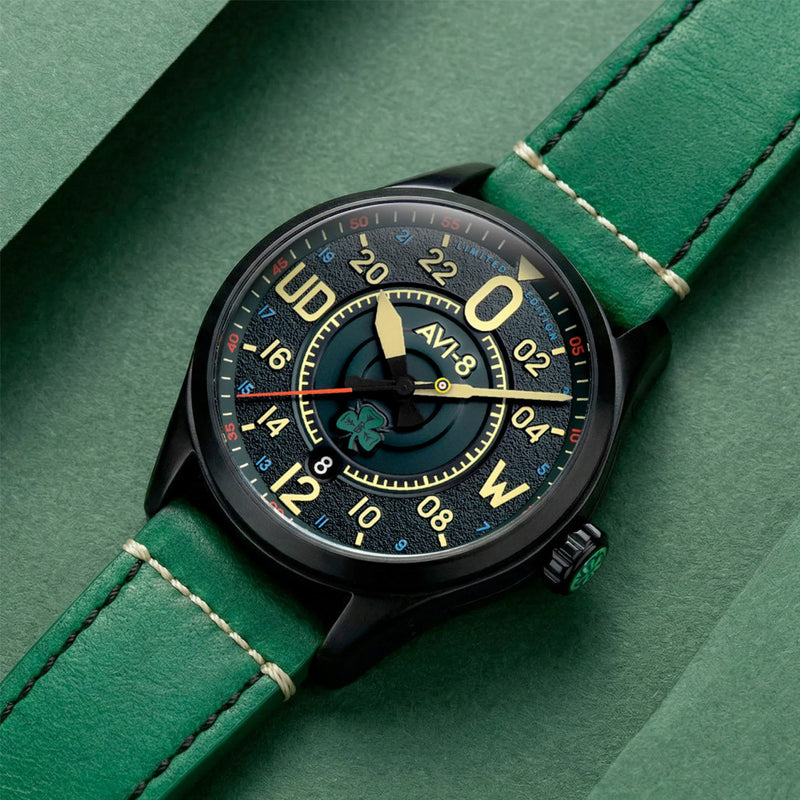 AVI-8 Spitfire Smith 24 Hour Automatic Paddy LE Watch #AV-4154-01