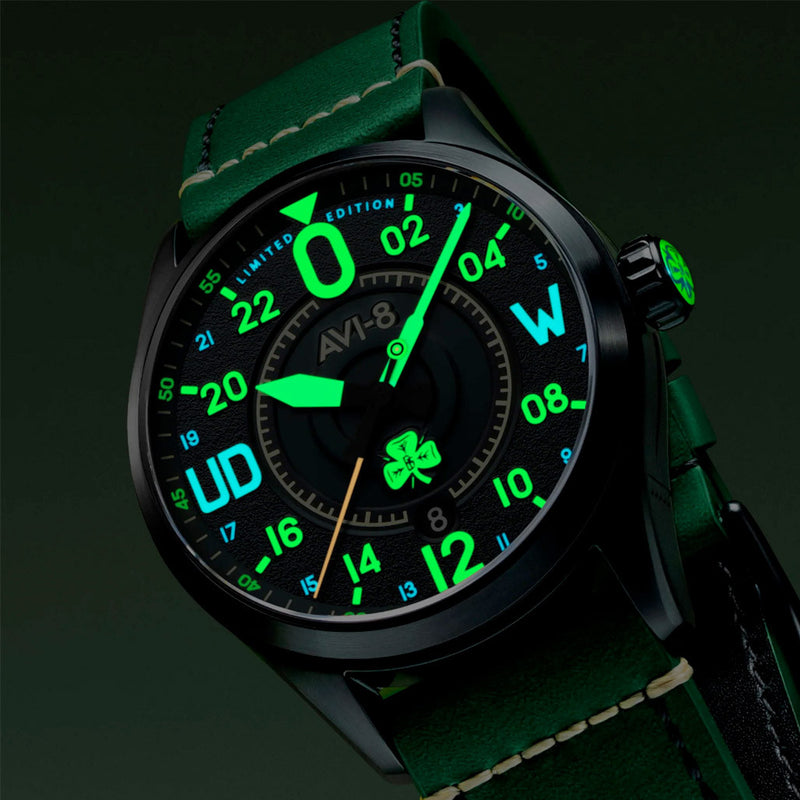 AVI-8 Spitfire Smith 24 Hour Automatic Paddy LE Watch #AV-4154-01