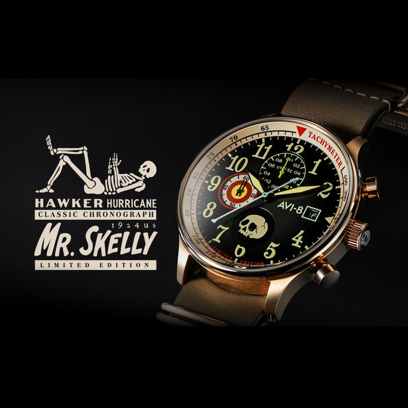 AVI-8 Hawker Hurricane 1924US Mr Skelly LE in Oak Ash #AV-4158-01