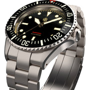 NTH Amphion Vintage Gilt Hi-Beat Automatic Dive Watch without Date #WW-NTH-AVGN dial zoom