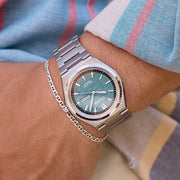 Citizen Eco-Drive Titanium Zenshin Watch with Green Dial #AW0130-85X
