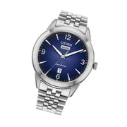 Citizen Rolan Eco-Drive Day-Date with Blue Dial #AW0150-53L