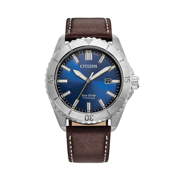 Citizen Brycen Super Titanium Blue Sunray Dial #AW1840-09L