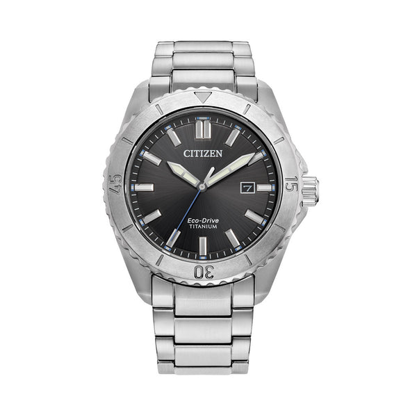 Citizen Brycen Super Titanium Black Sunray Dial #AW1840-50E