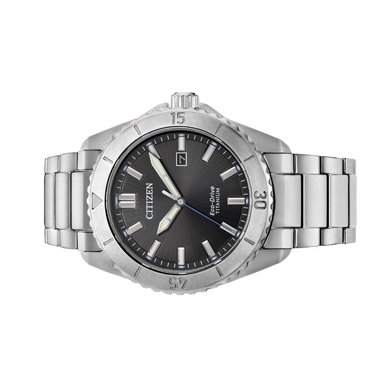 Citizen Brycen Super Titanium Black Sunray Dial #AW1840-50E