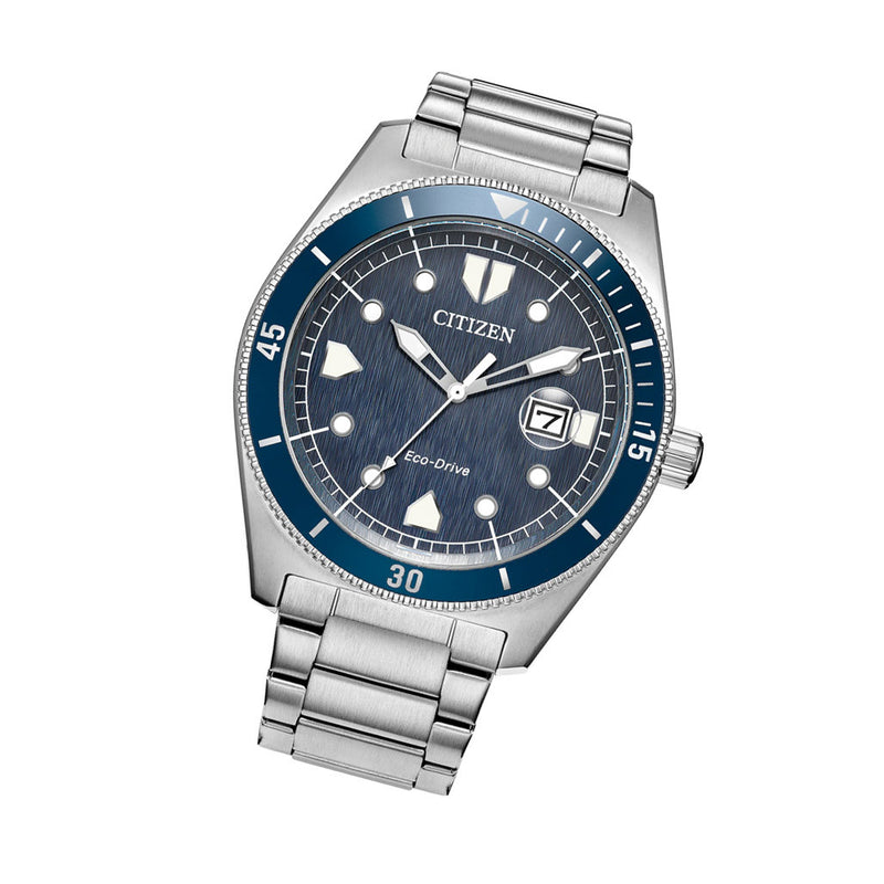 Citizen Terra Force Eco-Drive with Blue Dial #AW1886-59L