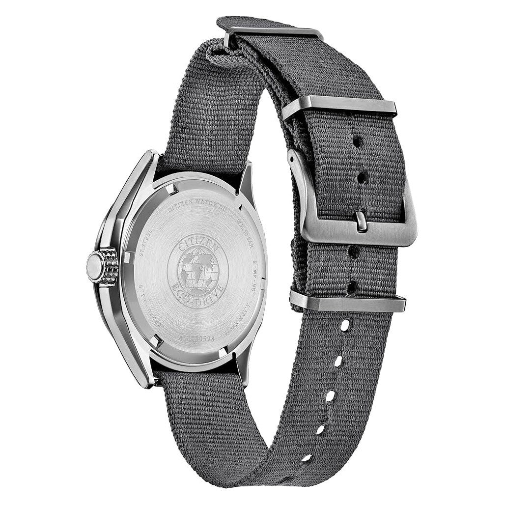 Citizen Terra Force Eco-Drive with Textured Grey Dial #AW1890-01A
