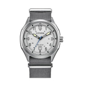 Citizen Terra Force Eco-Drive with Textured Grey Dial #AW1890-01A