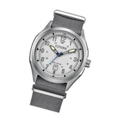 Citizen Terra Force Eco-Drive with Textured Grey Dial #AW1890-01A