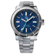 Henry Archer Akva Automatic Dive Watch with Ocean Cyan Dial #HAC-AKV-OCN-3LI zoom