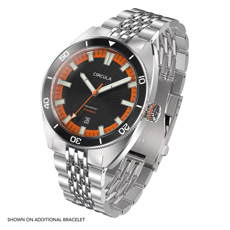 Circula AquaSport II Automatic Diver with Grey Dial #AE-ST-GS
