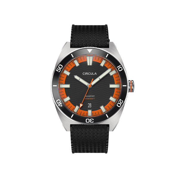 Circula AquaSport II Automatic Diver with Grey Dial #AE-ST-GS