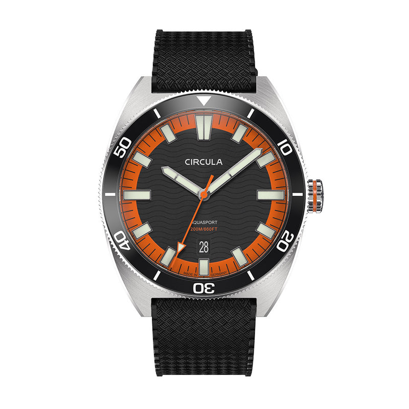 Circula AquaSport II Automatic Diver with Grey Dial #AE-ST-GS