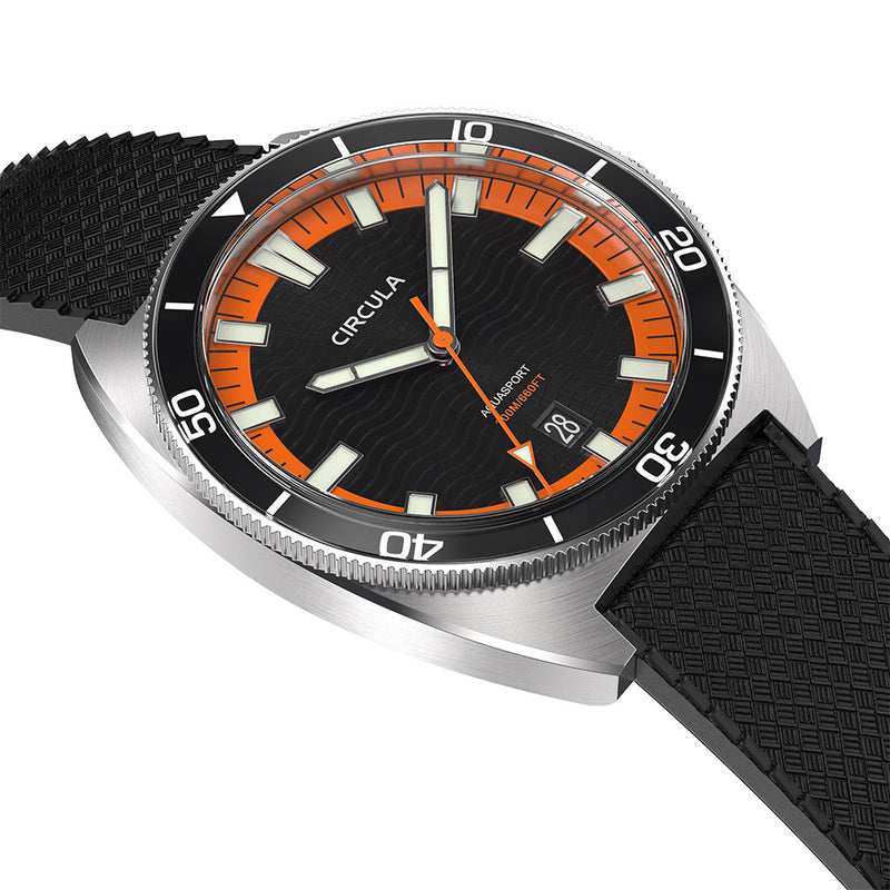 Circula AquaSport II Automatic Diver with Grey Dial #AE-ST-GS