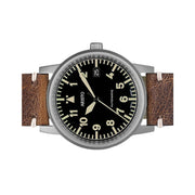 Aristo 38.5mm Swiss Automatic Vintage Aviator Watch with Sapphire Crystal #5H100 Side