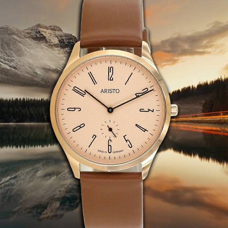 Aristo Bauhaus Dress Watch with Small Seconds #0H17