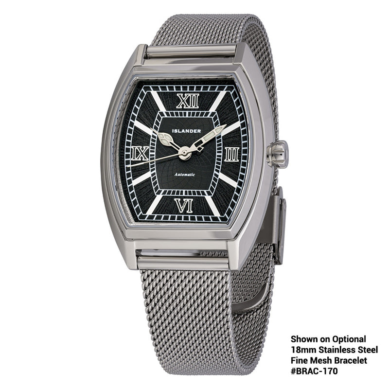 Islander Astoria Automatic Dress Watch with Ebony Black Dial #ISL-261