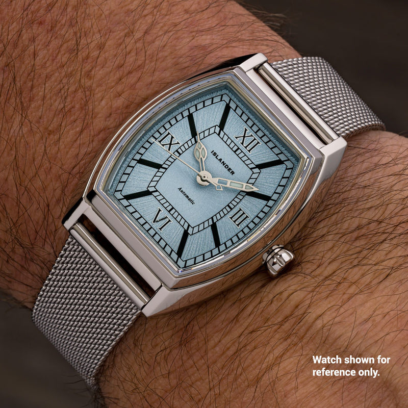 Islander 18mm Silver Fine Mesh Bracelet #BRAC-170