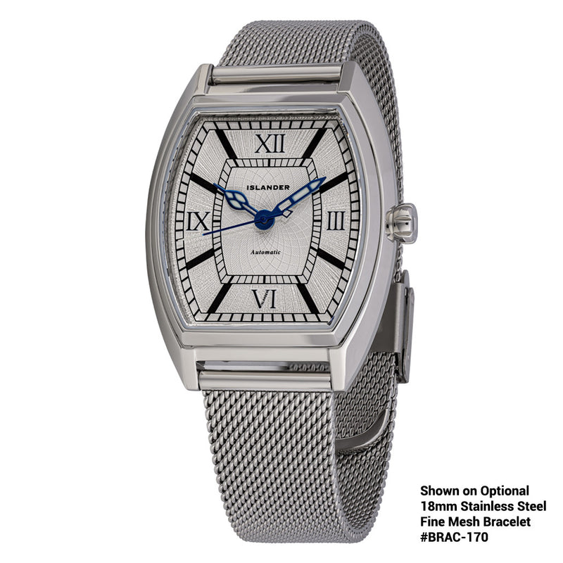 Islander Astoria Automatic Dress Watch with Silver Dial #ISL-262