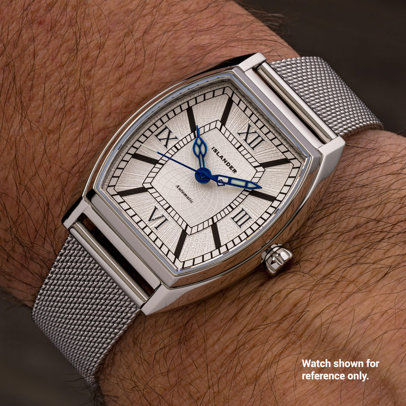Islander 18mm Silver Fine Mesh Bracelet #BRAC-170