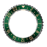 Green Bezel with Gilt Numbers BEZ-2200-005