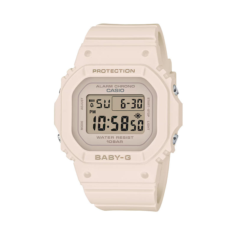 Casio BABY-G Women's Beige Pink Watch #BGD565-4