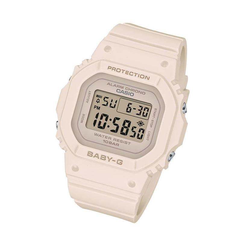 Casio BABY-G Women's Beige Pink Watch #BGD565-4