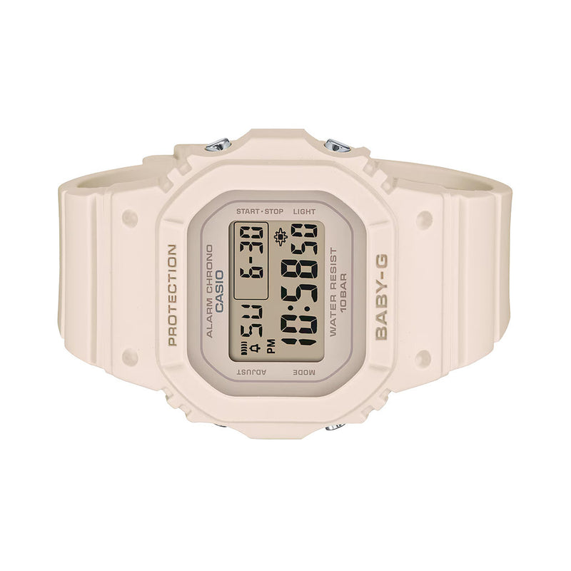 Casio BABY-G Women's Beige Pink Watch #BGD565-4