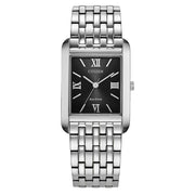 Citizen Addysen Classic Steel Watch with Black Dial #BJ6570-50E
