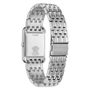Citizen Addysen Classic Steel Watch with Black Dial #BJ6570-50E