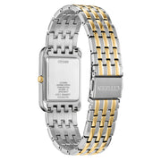 Citizen Addysen Classic Two-tone Watch with Black Dial #BJ6574-59E