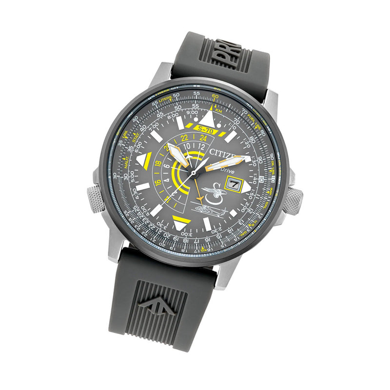 Citizen Promaster Nighthawk x Sikorsky Special Edition Solar Pilot Watch #BJ7004-43H