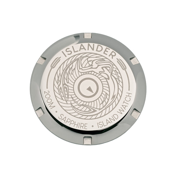 Etched Caseback for Islander 43mm Dive Watches #BK-02