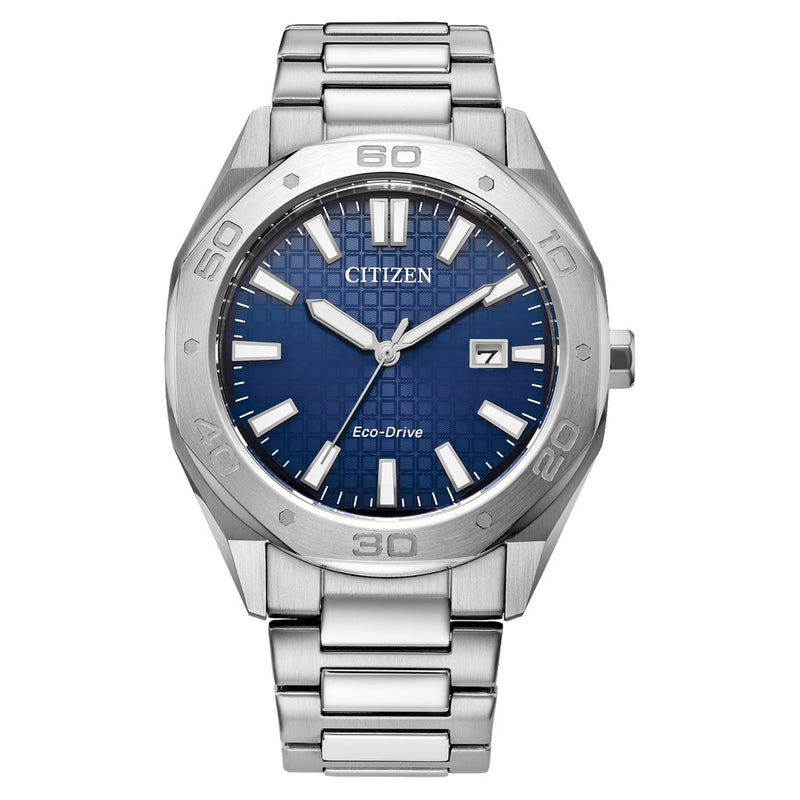 Citizen Eco-Drive Weekender Sport with Blue Dial #BM7630-80L