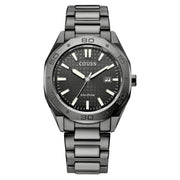 Citizen Eco-Drive Weekender Sport Gray-Tone with Black Dial #BM7637-81H