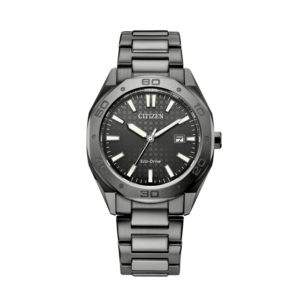 Citizen Eco-Drive Weekender Sport Gray-Tone with Black Dial