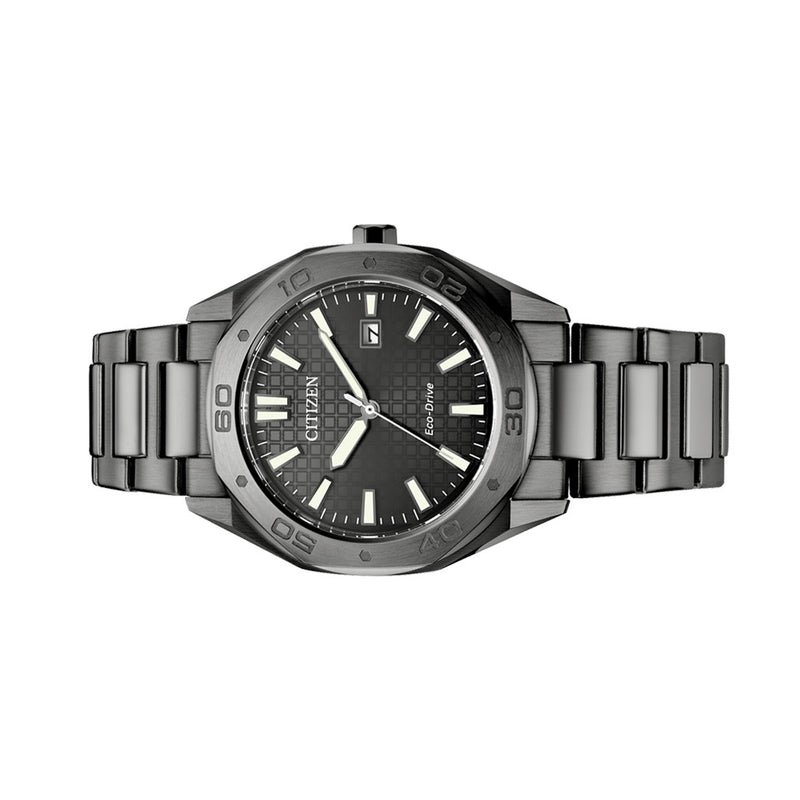 Citizen Eco-Drive Weekender Sport Gray-Tone with Black Dial #BM7637-81H