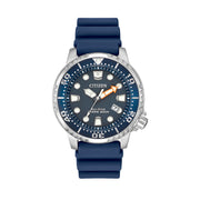 Citizen Eco-Drive Promaster Dive Watch with Blue Dial and Rubber Strap #BN0151-09L