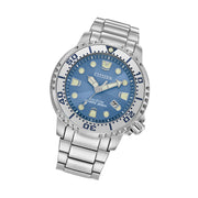 Citizen Promaster Solar Dive Watch with Light Blue Dial #BN0165-55L