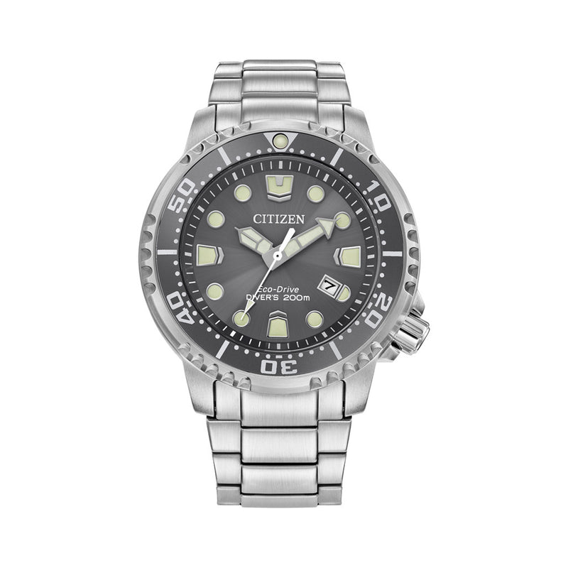 Citizen Promaster Solar Dive Watch with Grey Dial #BN0167-50H