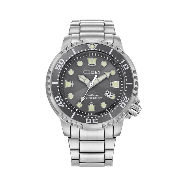 Citizen Promaster Solar Dive Watch with Grey Dial #BN0167-50H