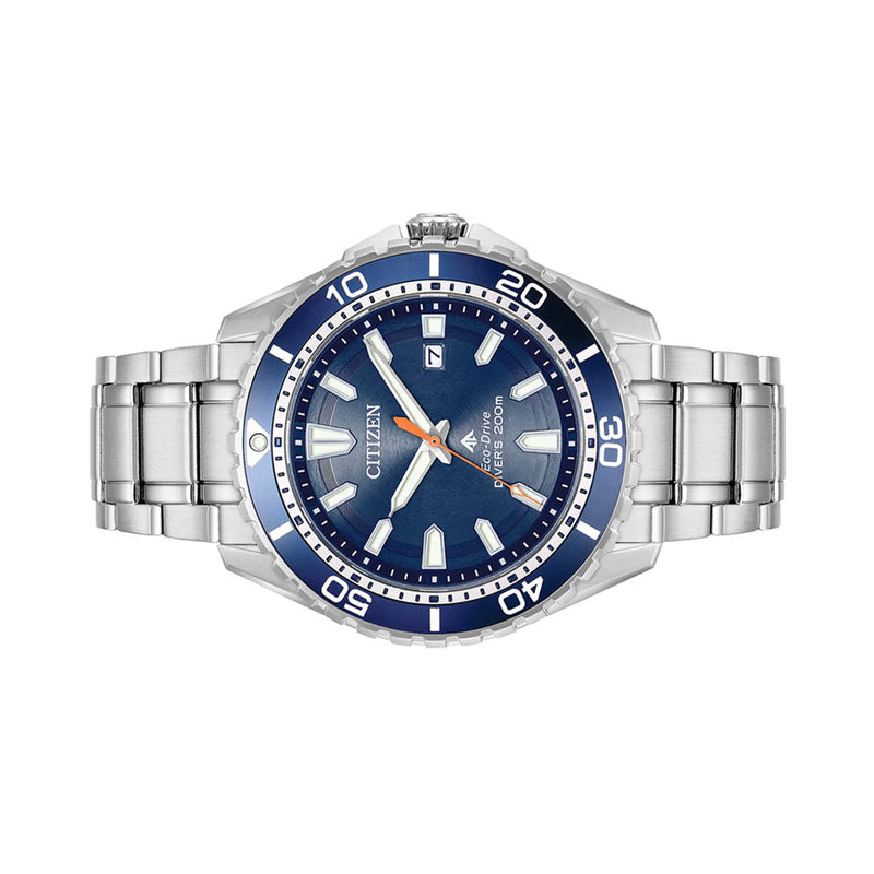 Citizen Eco-Drive Promaster Dive Watch with Blue Dial #BN0191-55L