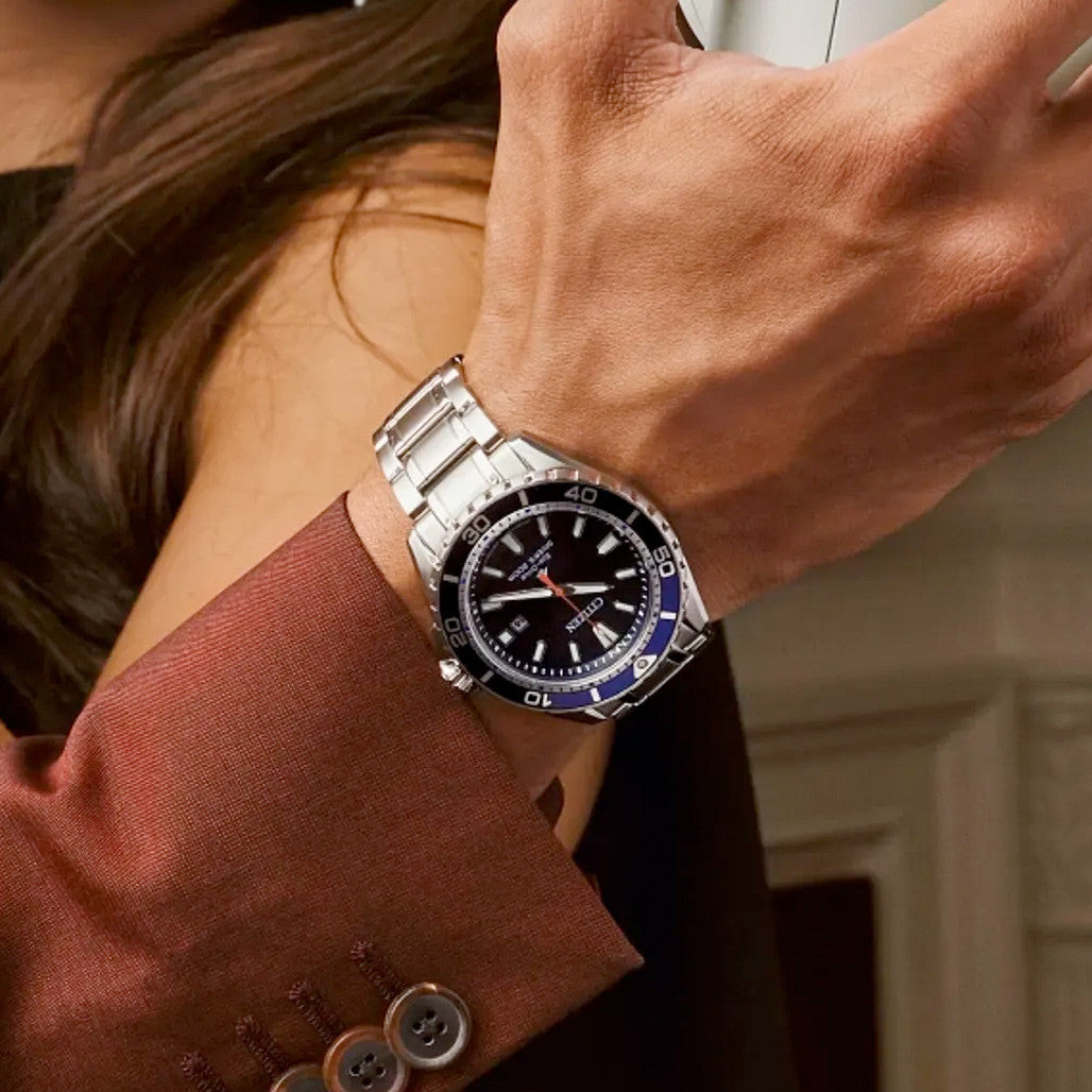 Citizen Eco-Drive Promaster Dive Watch with Blue Dial #BN0191-55L