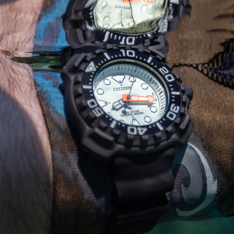Citizen Promaster DLC Super Titanium Solar Dive Watch with Full Lume Dial #BN0227-25X