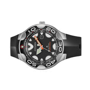Citizen Eco-Drive Promaster Dive Watch "Orca" with Black Dial and Rubber Strap #BN0230-04E side
